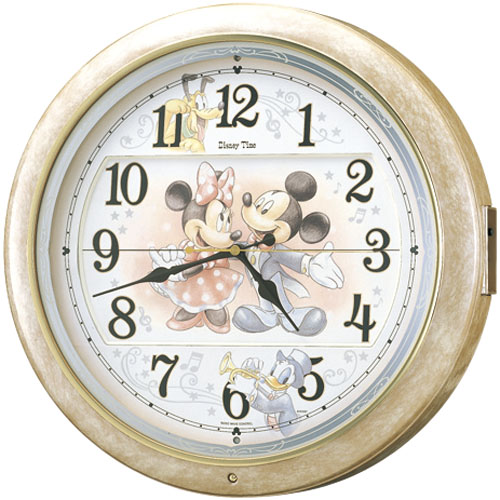 ミッキーマウスの楽しいクロック！からくり時計　ディズニータイム　FW561A　セイコー　SEIKO電波時計